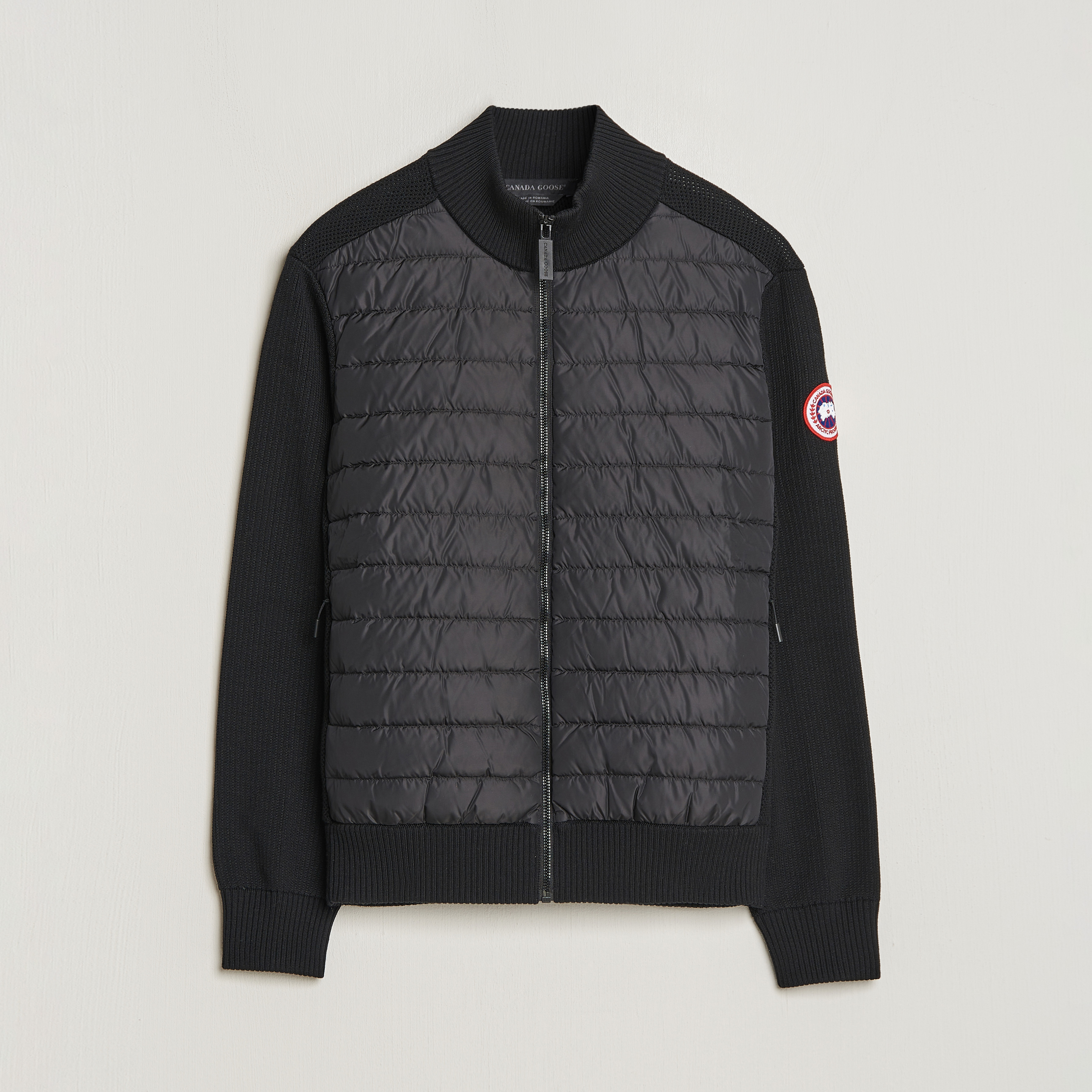 Hybridge knit jacket 2025 black label