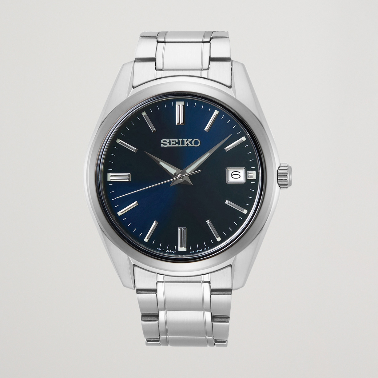 Seiko Sapphire 40mm Steel Blue Dial bei Care of Carl