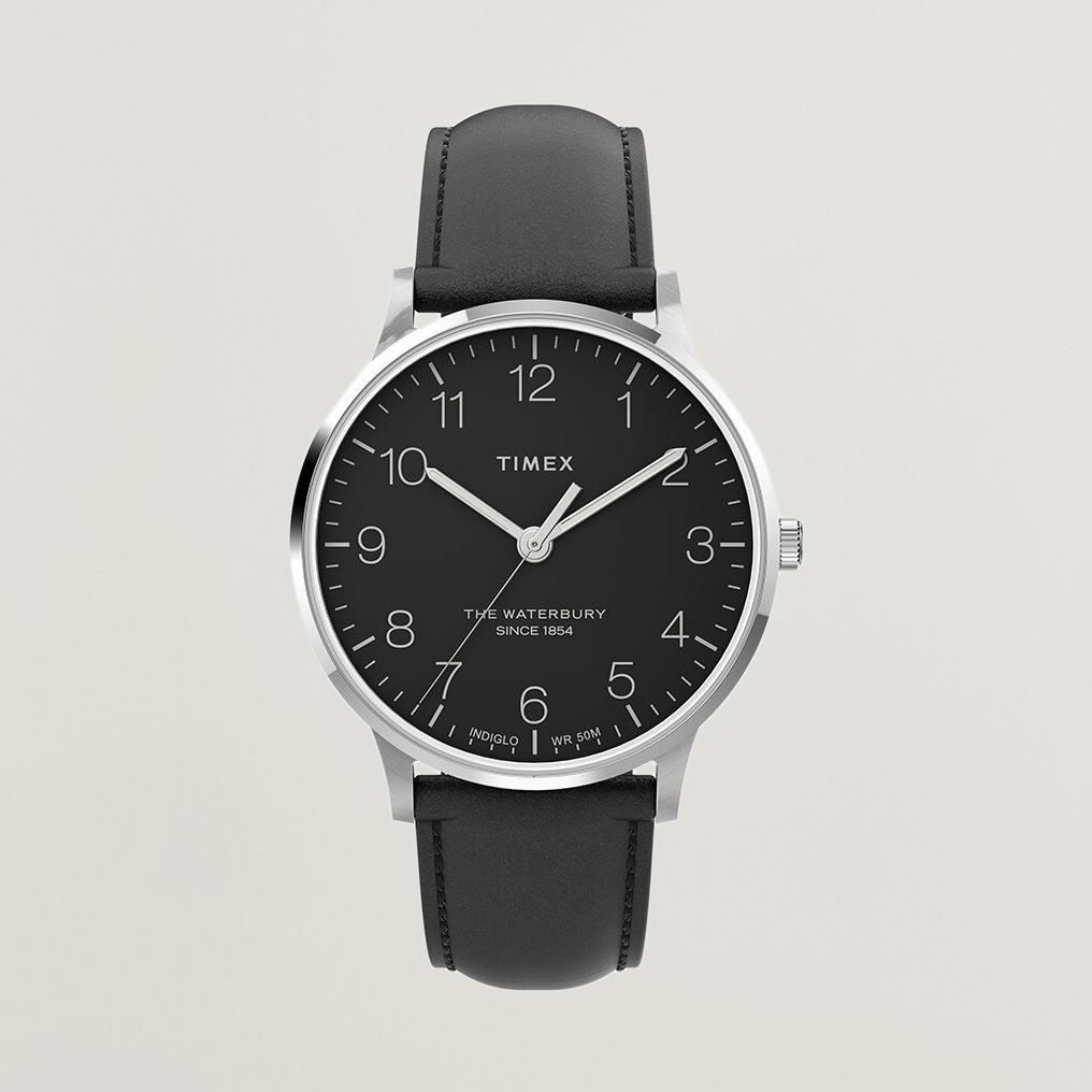 Timex Waterbury Classic 40mm Black Dial bei Care of Carl