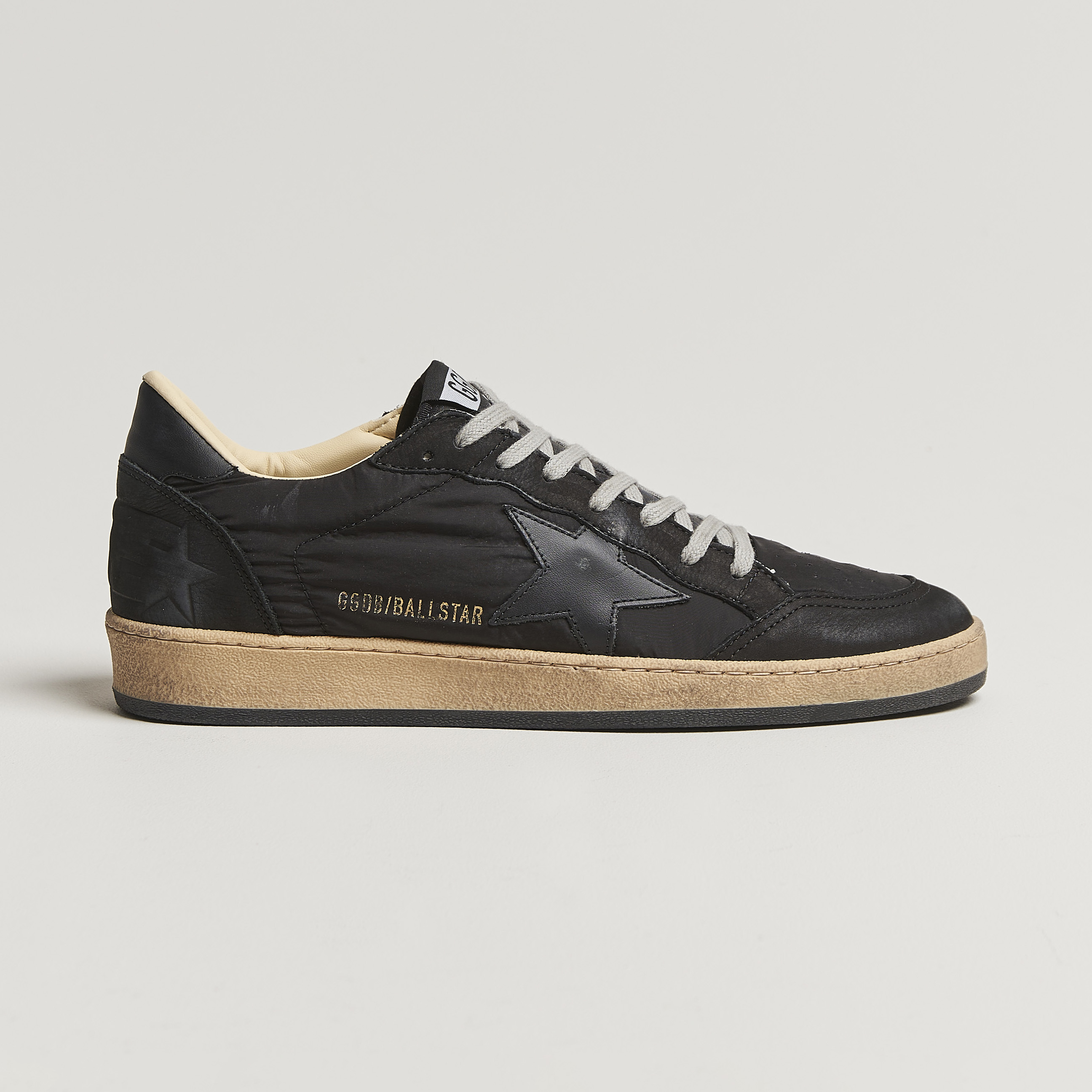 Black golden goose sneakers sale online