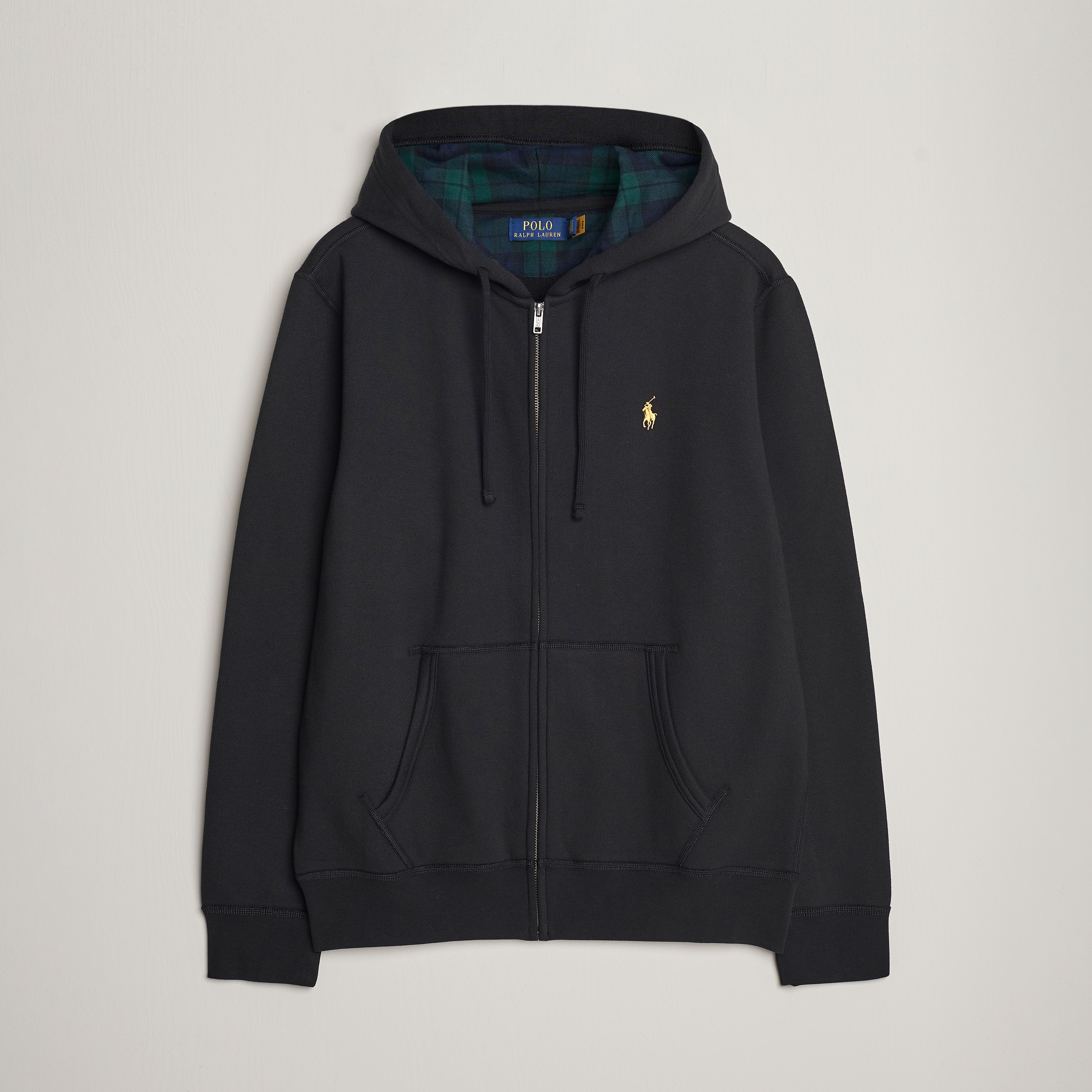 Polo Ralph Lauren Full Zip Hoodie Black bei Care of Carl