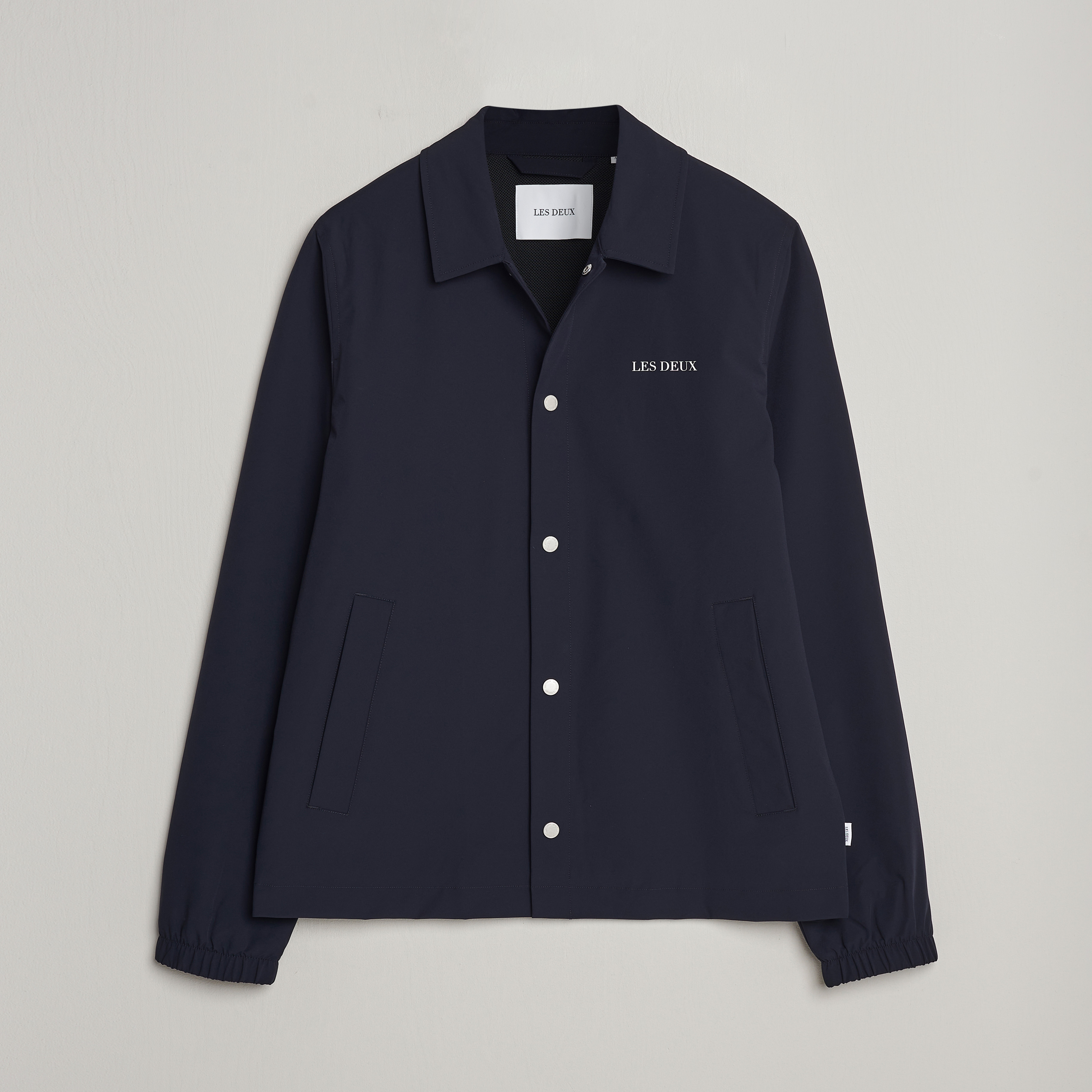 Les Deux Idris Coach Jacket Dark Navy bei Care of Carl