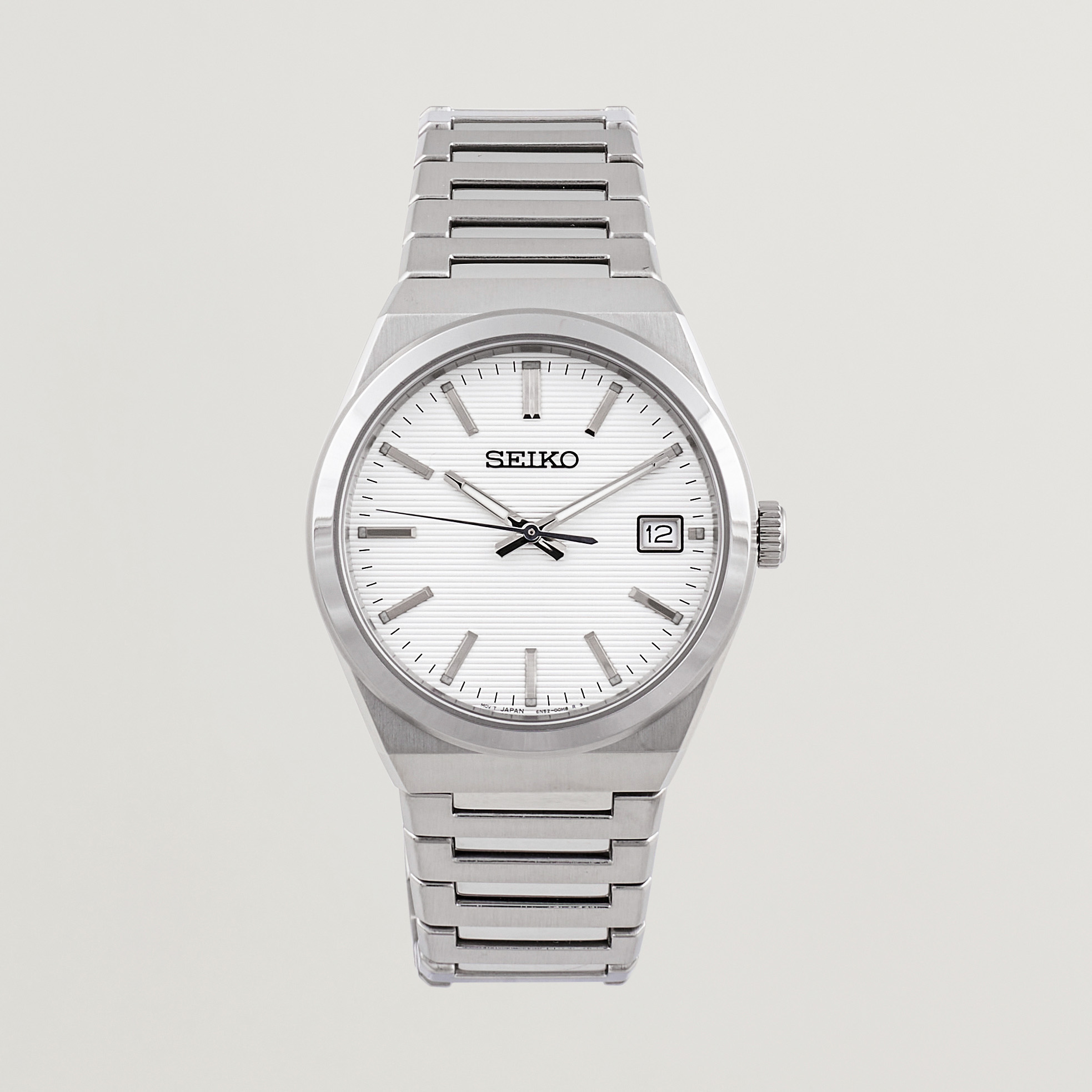 Seiko Sapphire 39mm Steel White Dial bei Care of Carl