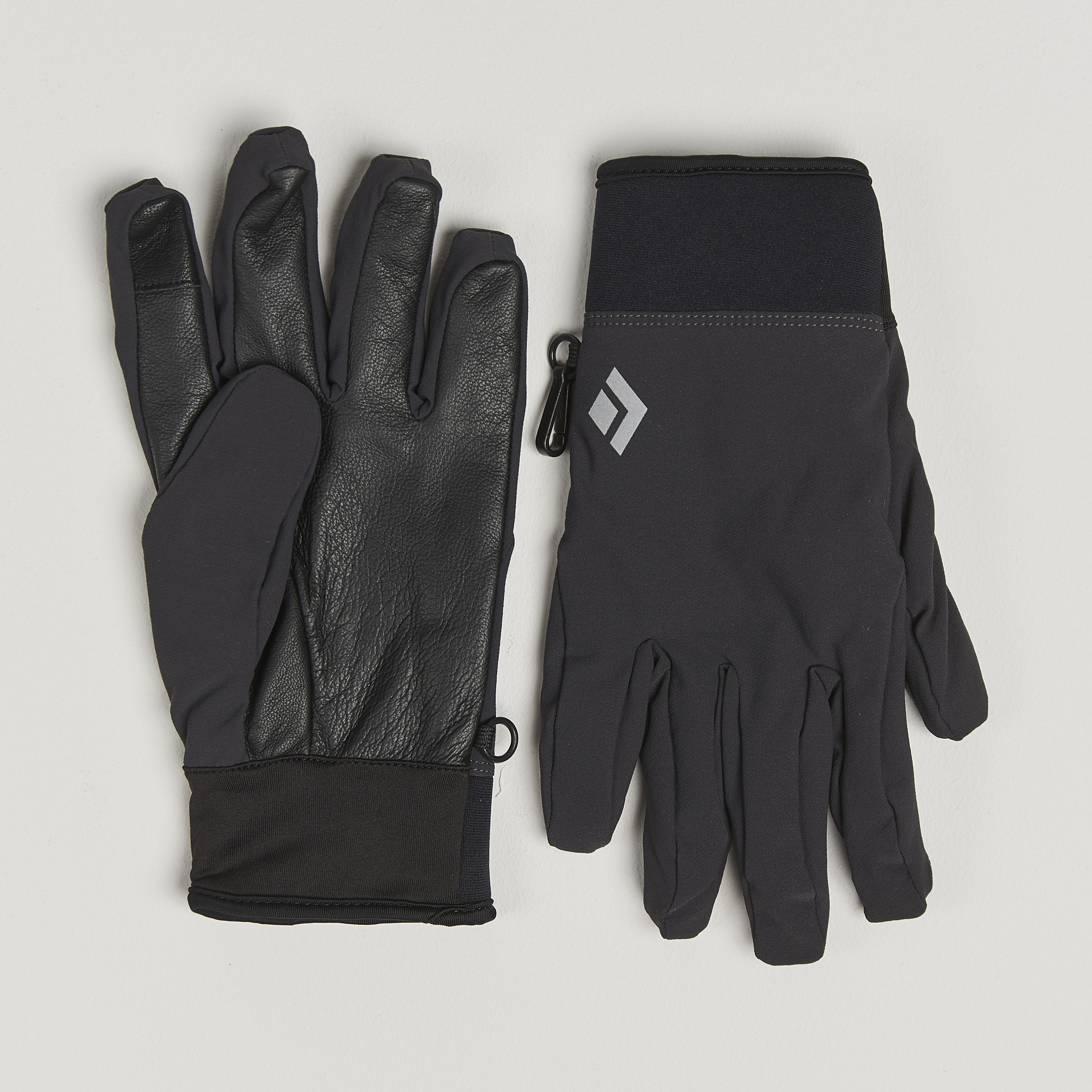 Black Diamond Midweight Softshell Gloves Smoke bei Care of Carl