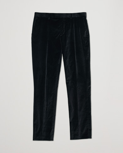 J.Lindeberg Liam Velvet Trousers Black