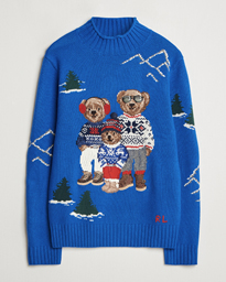  Family Bear Knitted Polo Heritage Royal