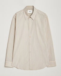  Quinsy Striped Shirt Khaki