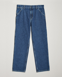  Single Knee Smith Denim Pants Blue Stone Washed