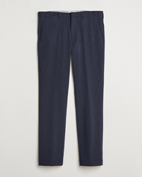  Straight Fit Hudson Pinstripe Pants Navy