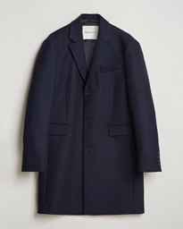  Classic Wool Coat Night Blue