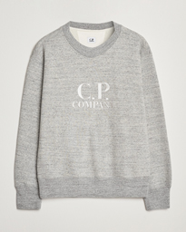  Japanese Fleece Logo Sweatshirt Grey Melange