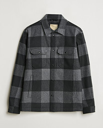  Alaskan Melton Wool Overshirt Charcoal Buffalo