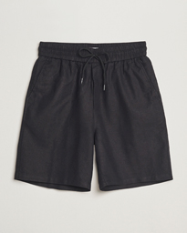  Otto Linen Shorts Black