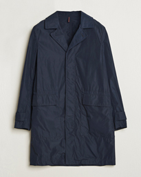  Technical Nylon Coat Navy