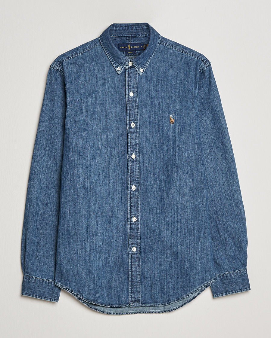 ralph lauren denim shirt with bow