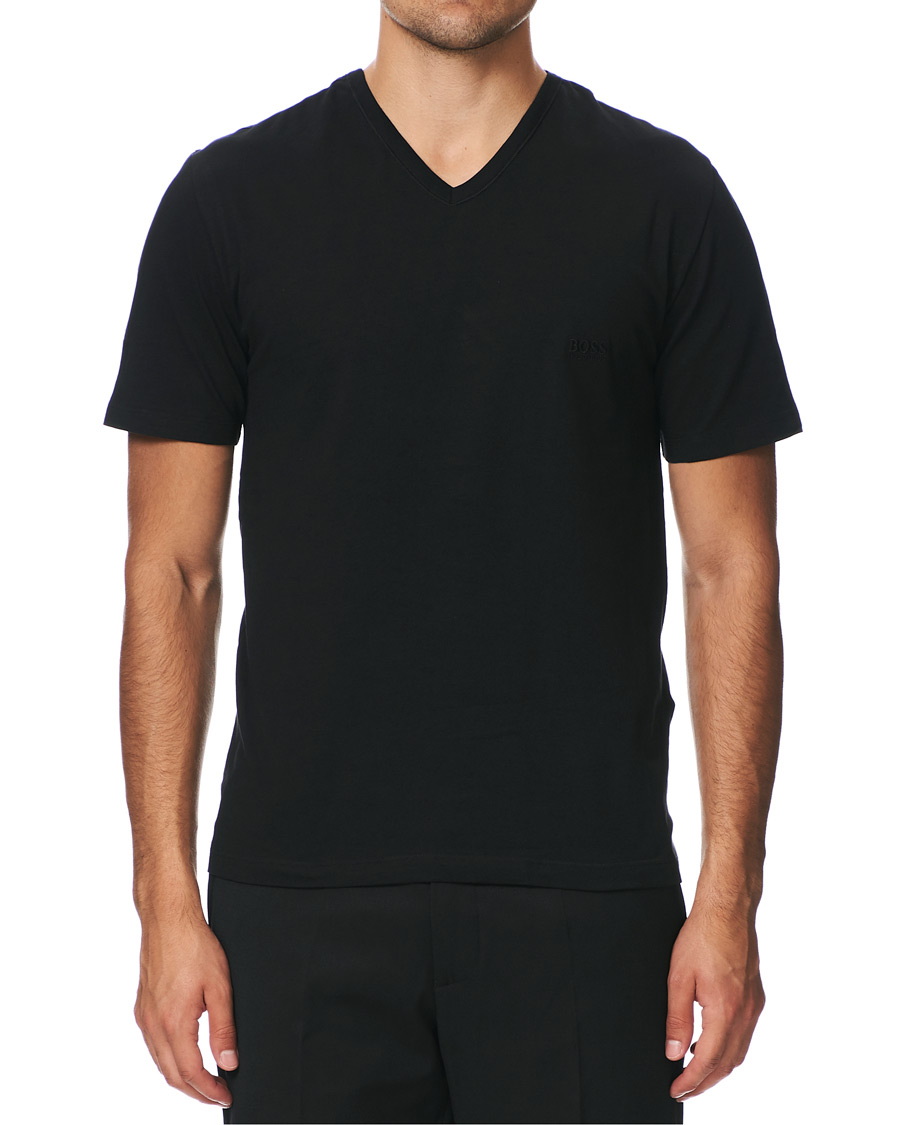 BOSS 3-Pack V-Neck T-Shirt Black Bei Care Of Carl