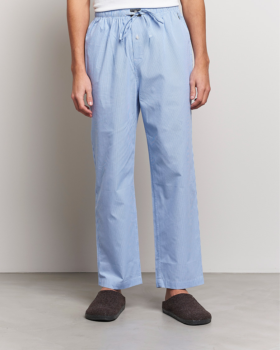 Calvin of Striped Care Klein White/Grey Pants bei Carl Pyjama Cotton