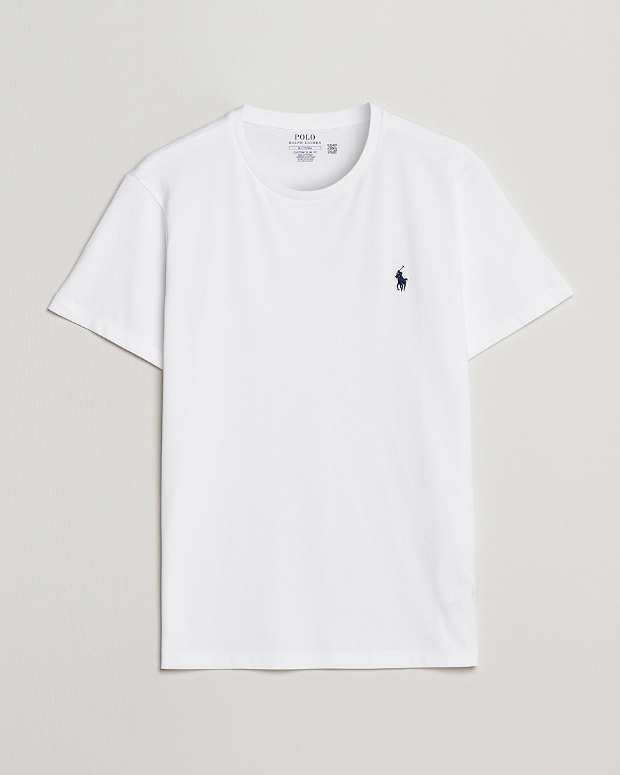 Polo Ralph Lauren Custom Slim Fit Tee White