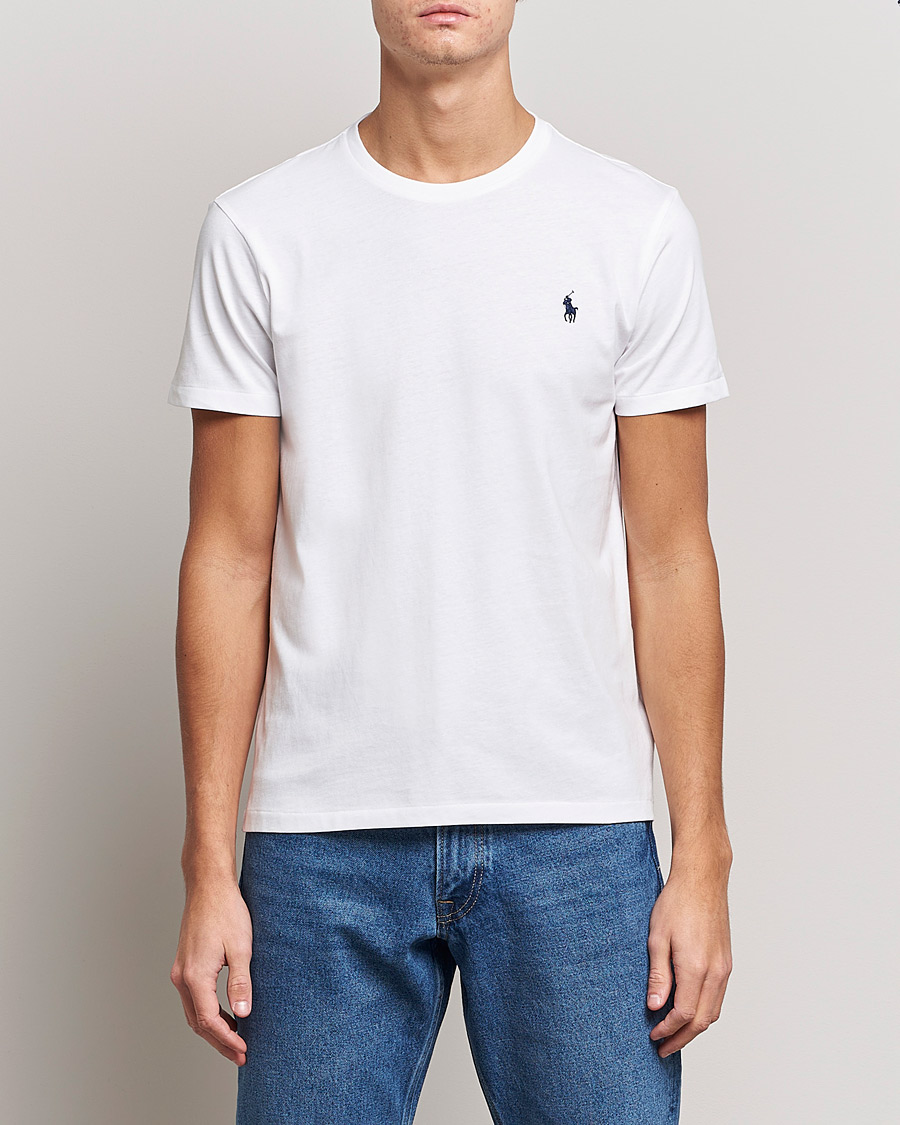 Polo Ralph Lauren Custom Slim Fit Tee White