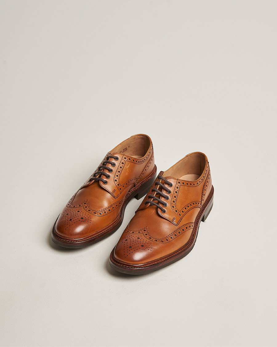 Herren | Loake 1880 | Loake 1880 | Chester Dainite Brogue Tan Burnished Calf