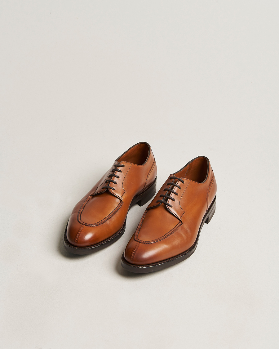 Herren | Derby | Edward Green | Dover Split Toe Derby Chestnut