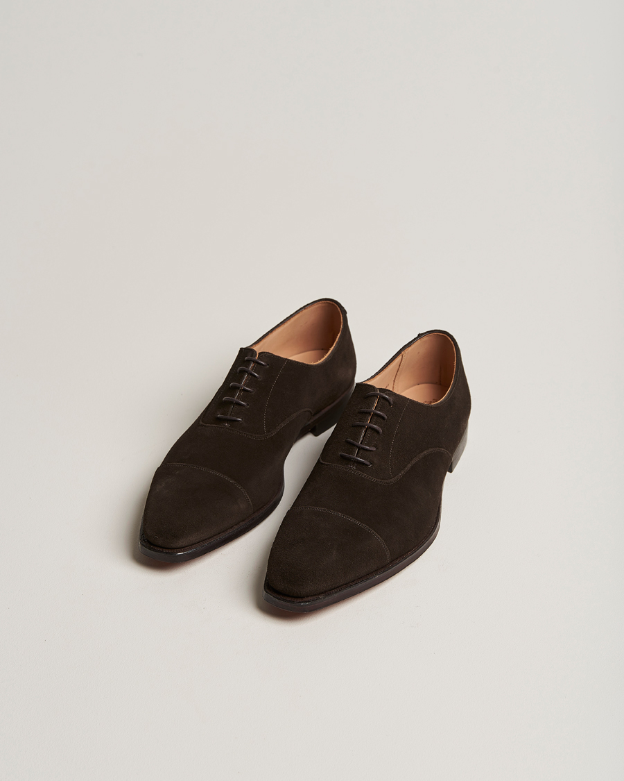 Herren |  | Crockett & Jones | Hallam Oxford Espresso Suede