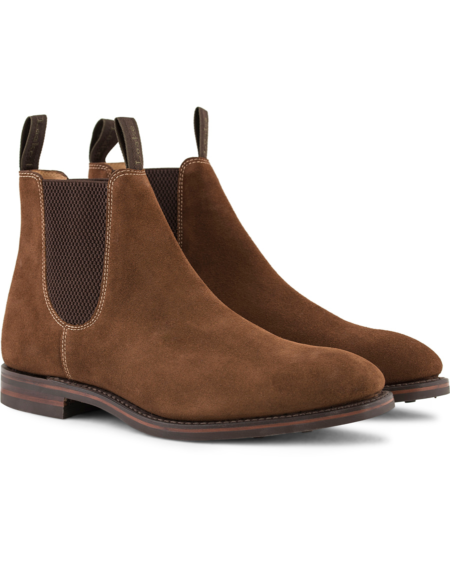 Loake 1880 Chatsworth Chelsea Boot Brown Suede Bei Care Of Carl 5290