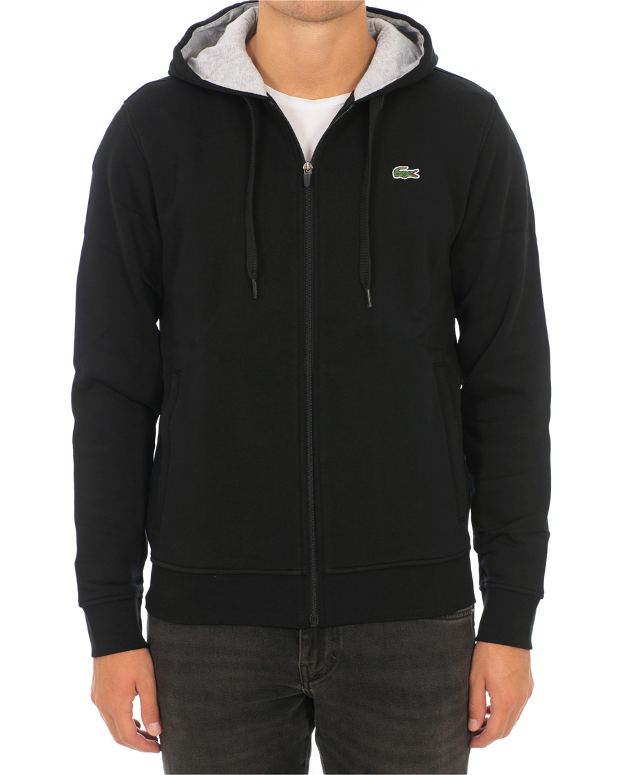 Lacoste full zip on sale hoodie