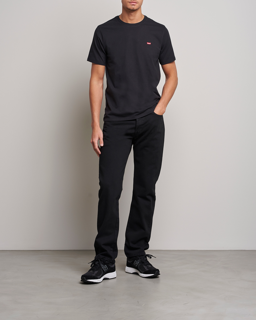 Black levi jeans online