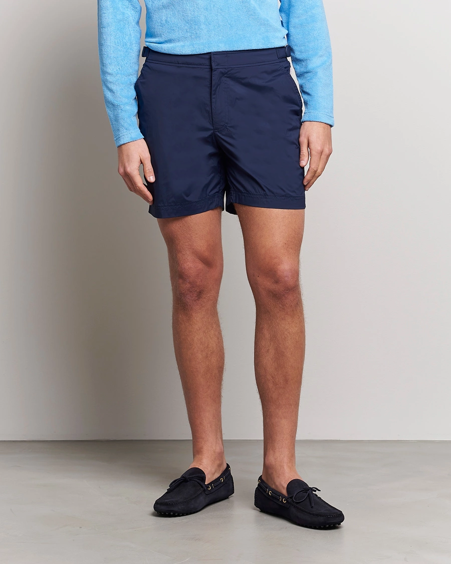 Herren | Badeshorts mit Side adjuster | Orlebar Brown | Bulldog Sport Swim Shorts Navy