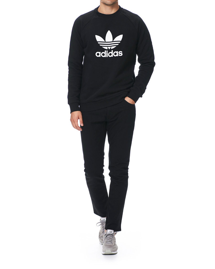 Adidas originals trefoil crew - men's best sale