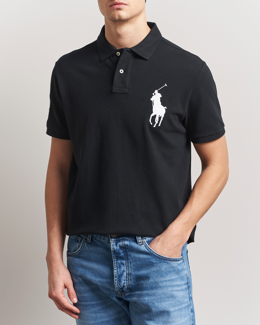 Polo Ralph Lauren Custom Fit Big Pony Polo Polo Black bei Care of Carl