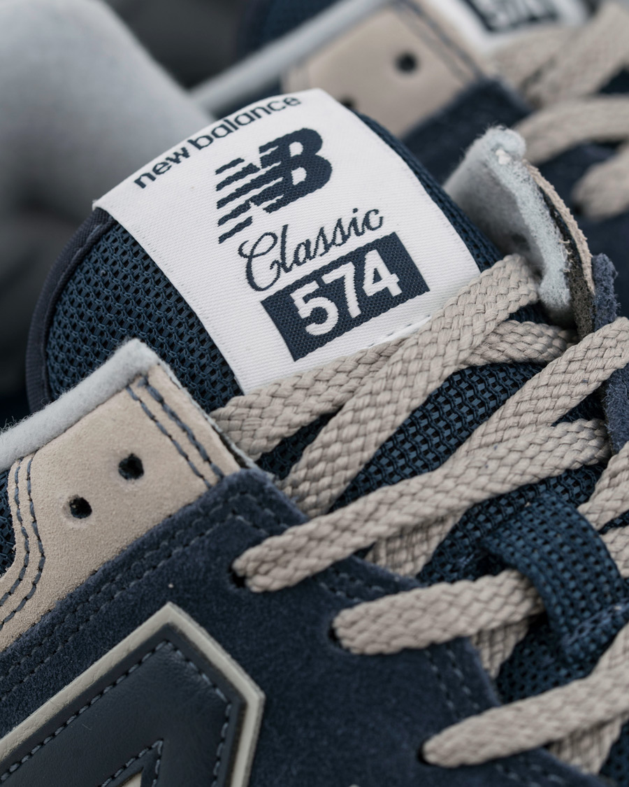 New Balance 574 Running Sneaker Navy bei Care of Carl