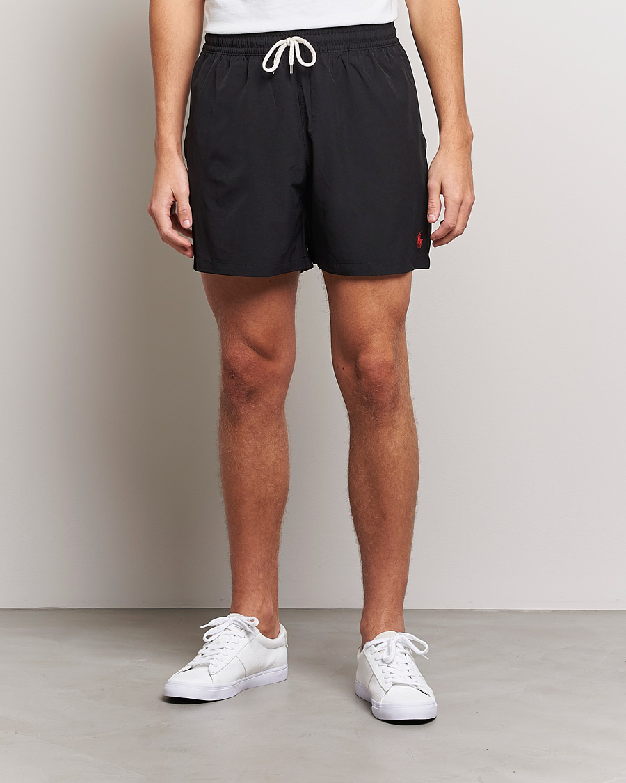 Polo Ralph Lauren Traveler Boxer Swim Shorts Polo Black