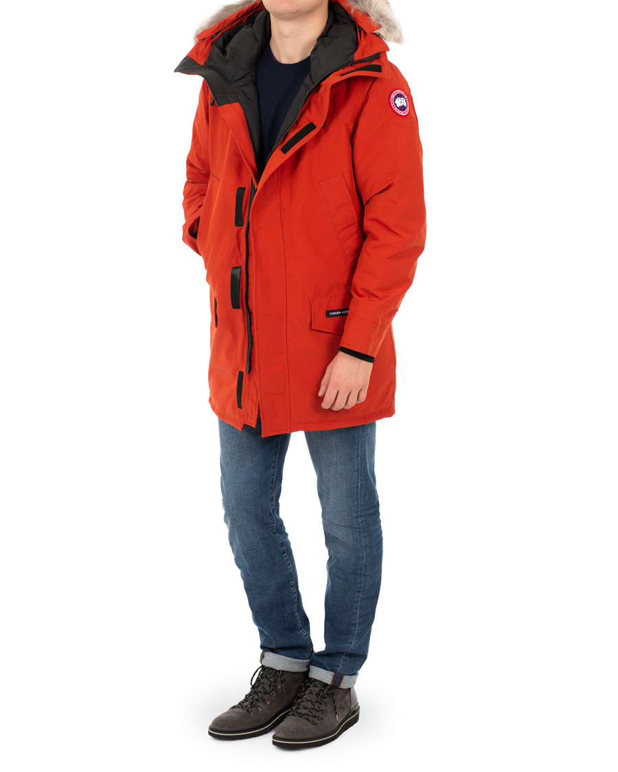 Canada goose herren jacke rot best sale