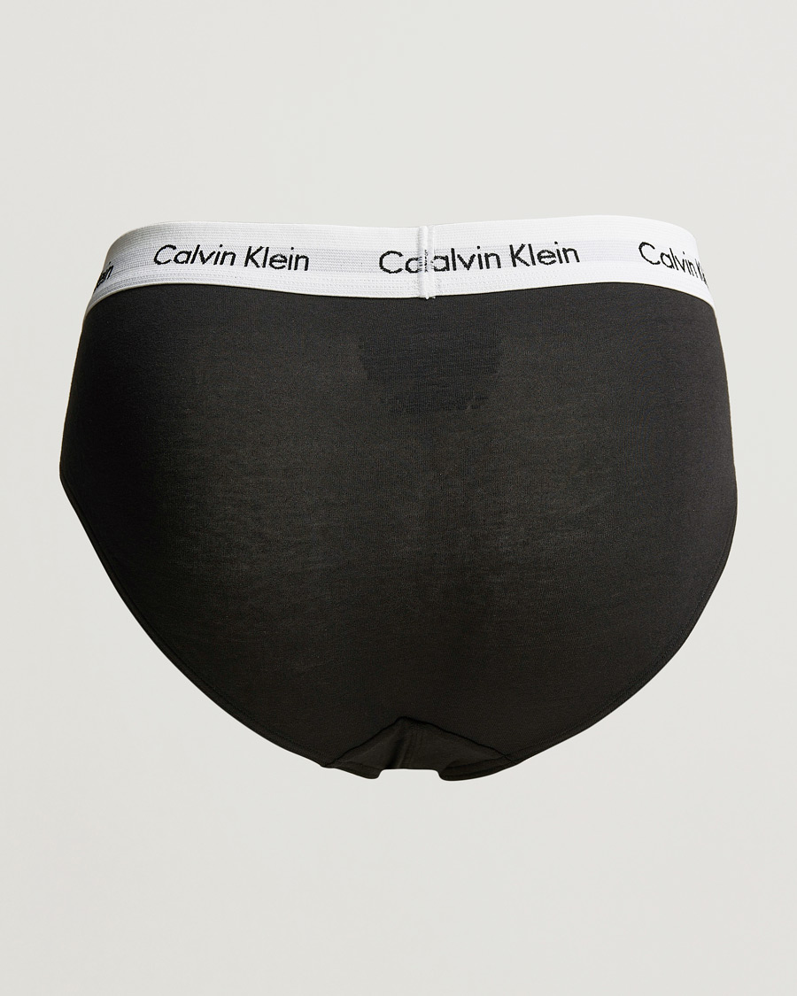 Herren | Calvin Klein | Calvin Klein | Cotton Stretch Hip Breif 3-Pack Black