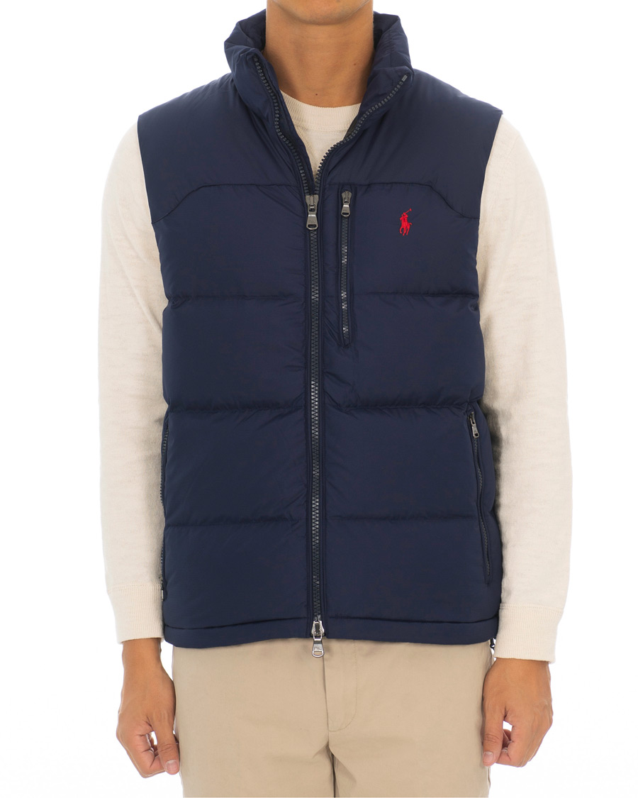 polo down vest