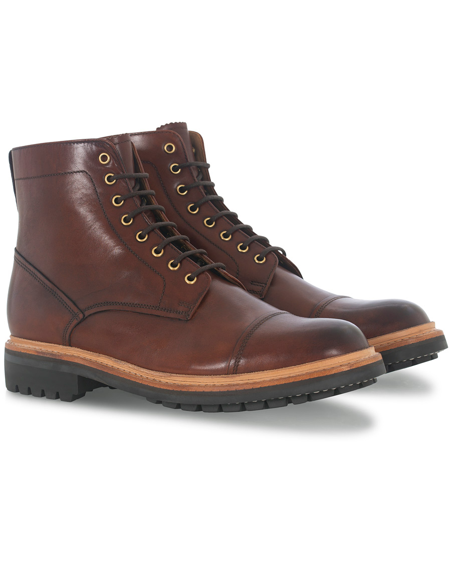 Grenson joseph commando 2024 sole toe cap boot