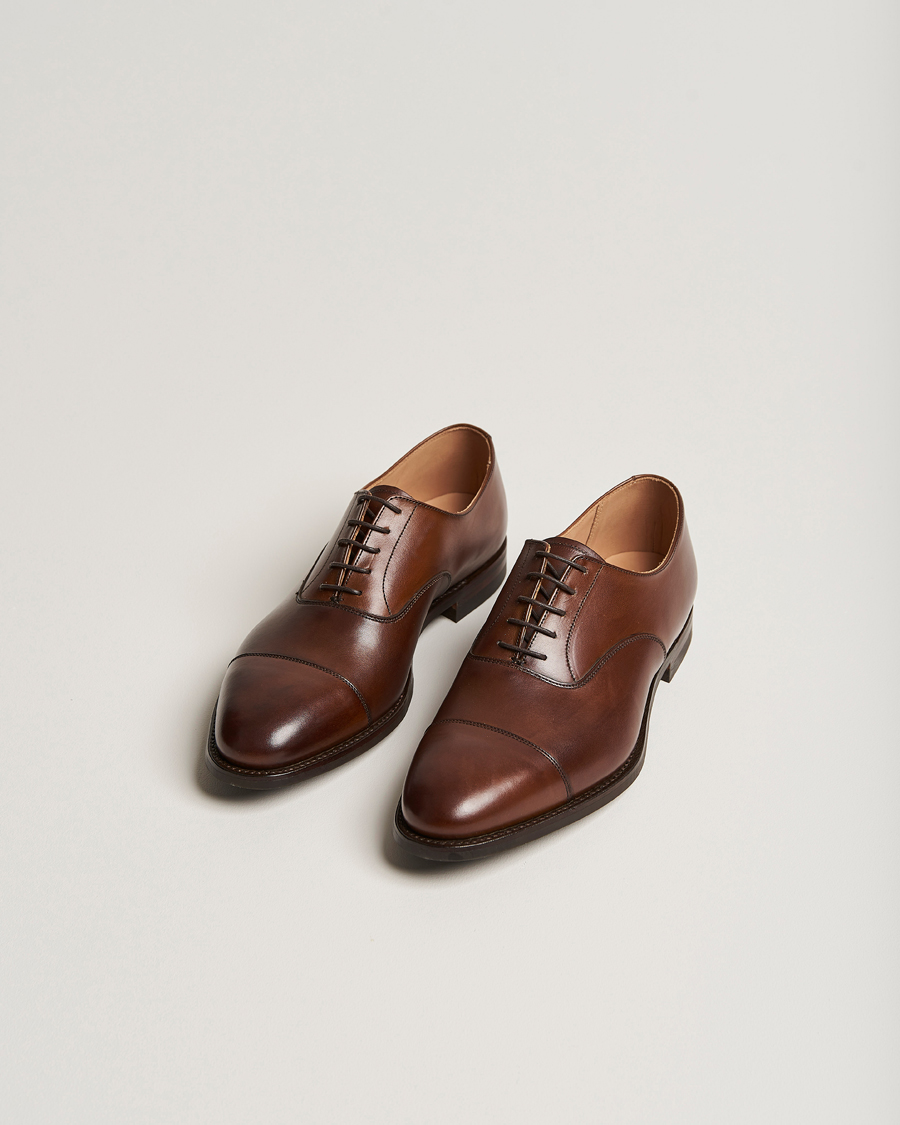 Crockett Jones Connaught 2 City Sole Dark Brown Calf