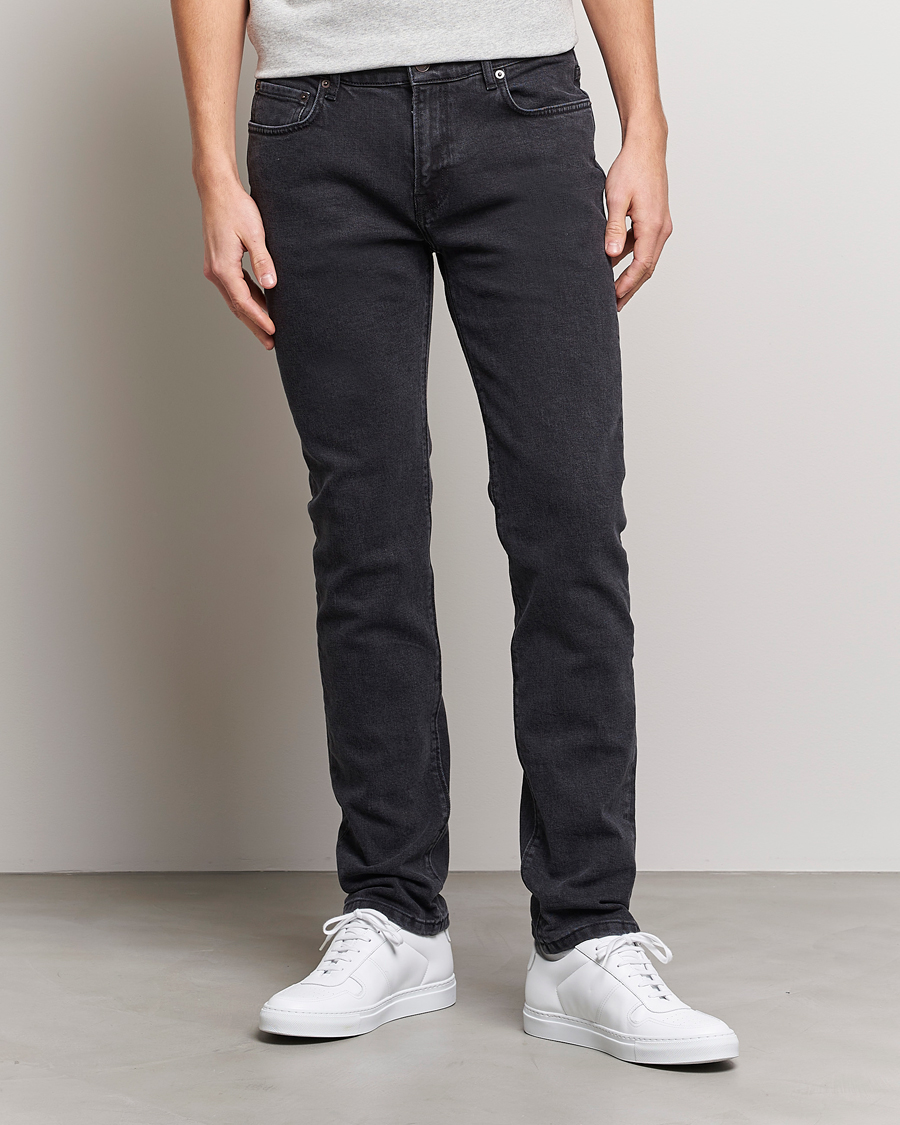 Herren | Jeanerica | Jeanerica | SM001 Slim Jeans Used Black