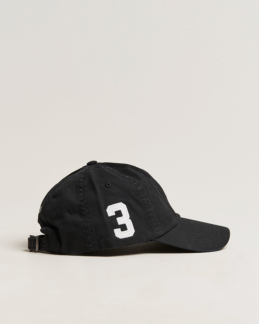 Polo Ralph Lauren Big Pony Cap RL Black bei Care of Carl