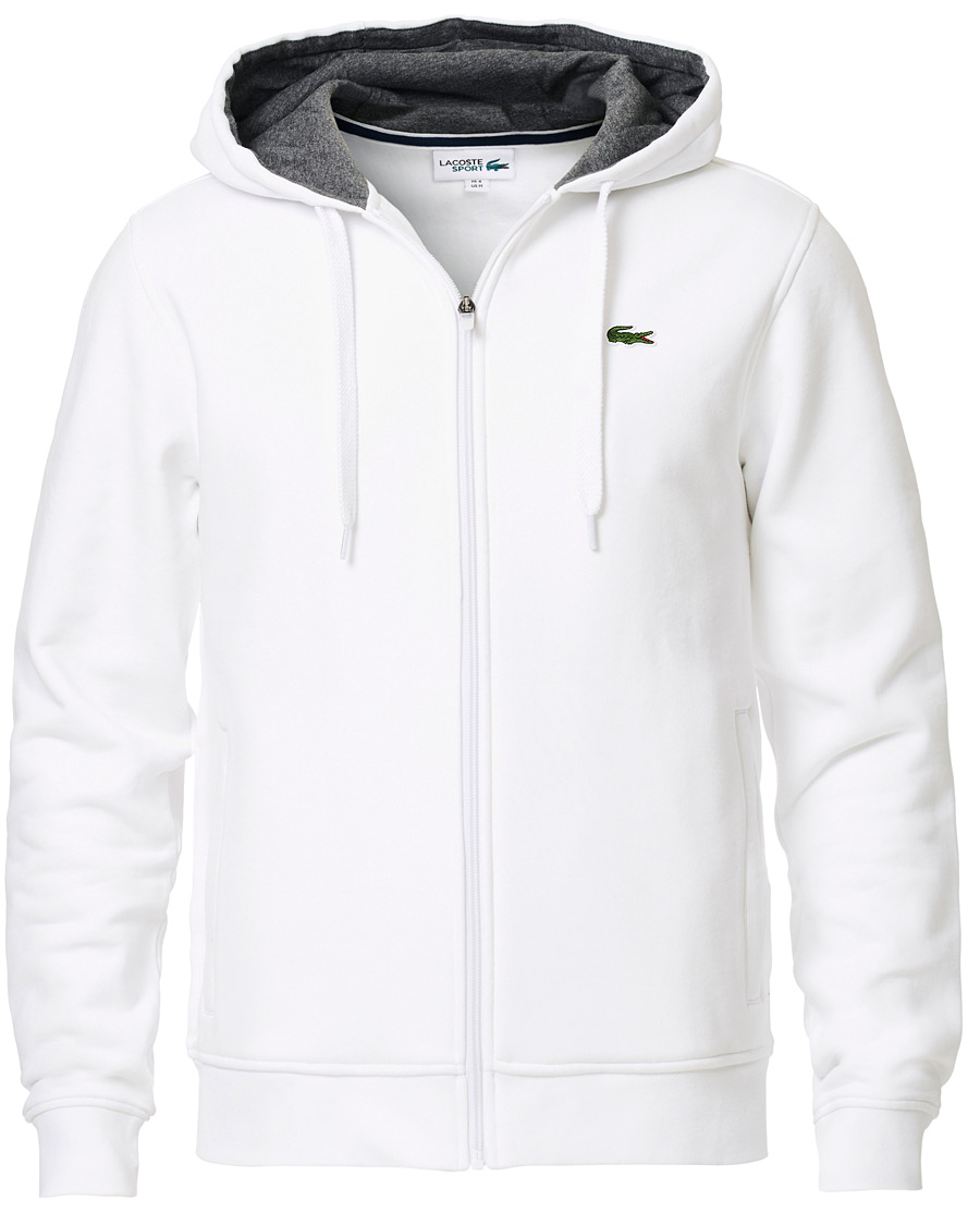 Lacoste full hot sale zip hoodie