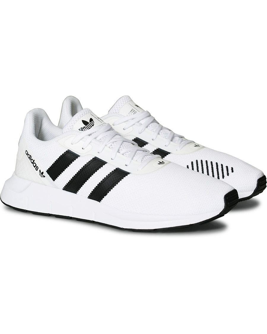 Adidas originals swift run sneakers white best sale