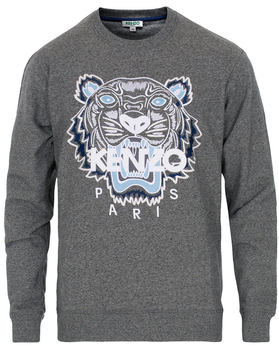 kenzo tiger sweatshirt grey