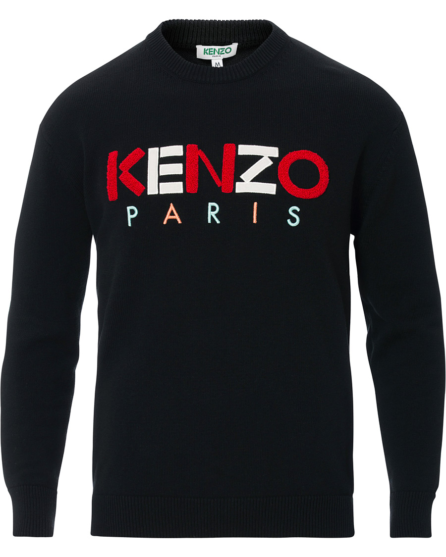 Black kenzo paris jumper on sale