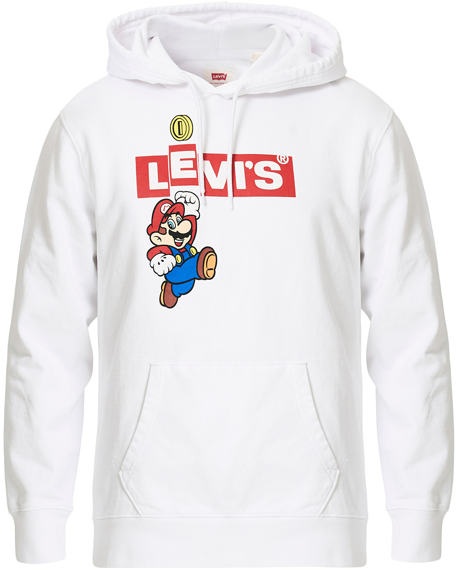 Levi s Super Mario Boxtab Bing Hoodie White