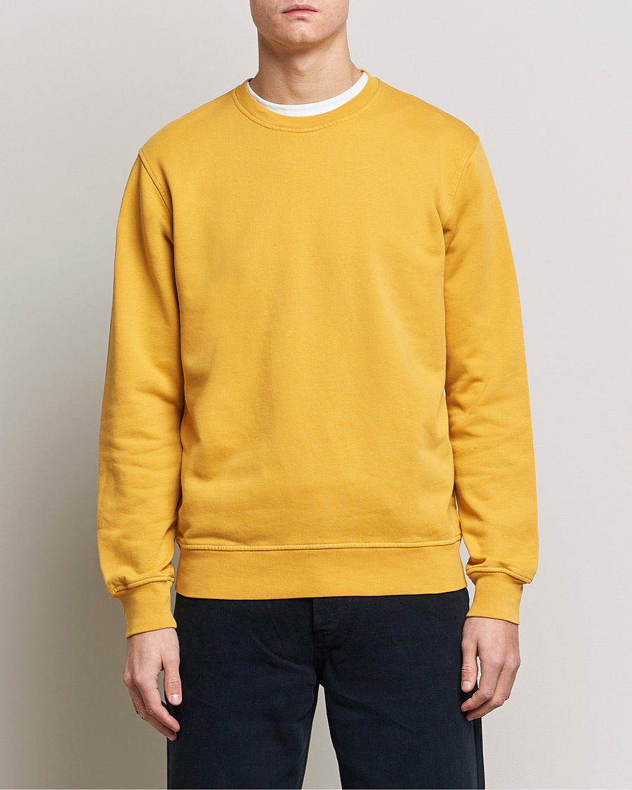 Colorful Standard Classic Organic Crew Neck Sweat Burned Yellow