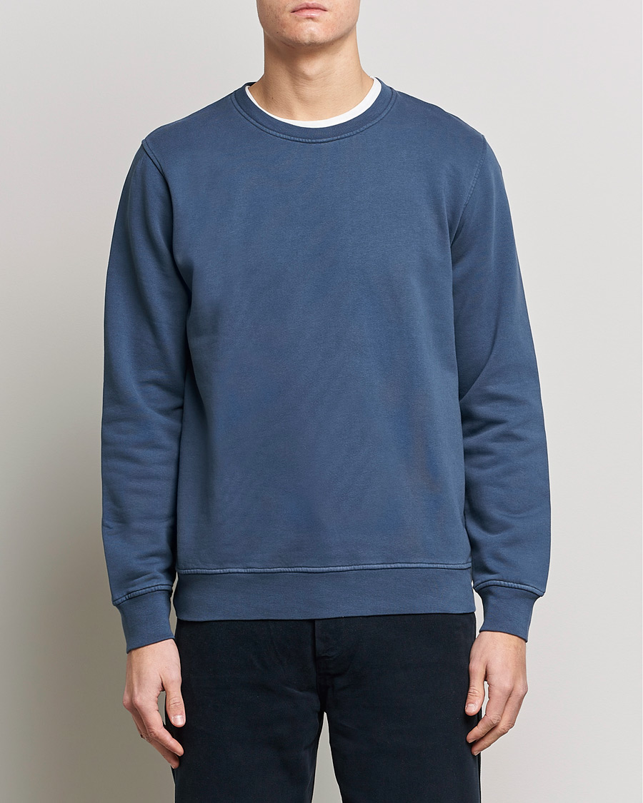 Colorful Standard Classic Organic Crew Neck Sweat Powder Blue bei