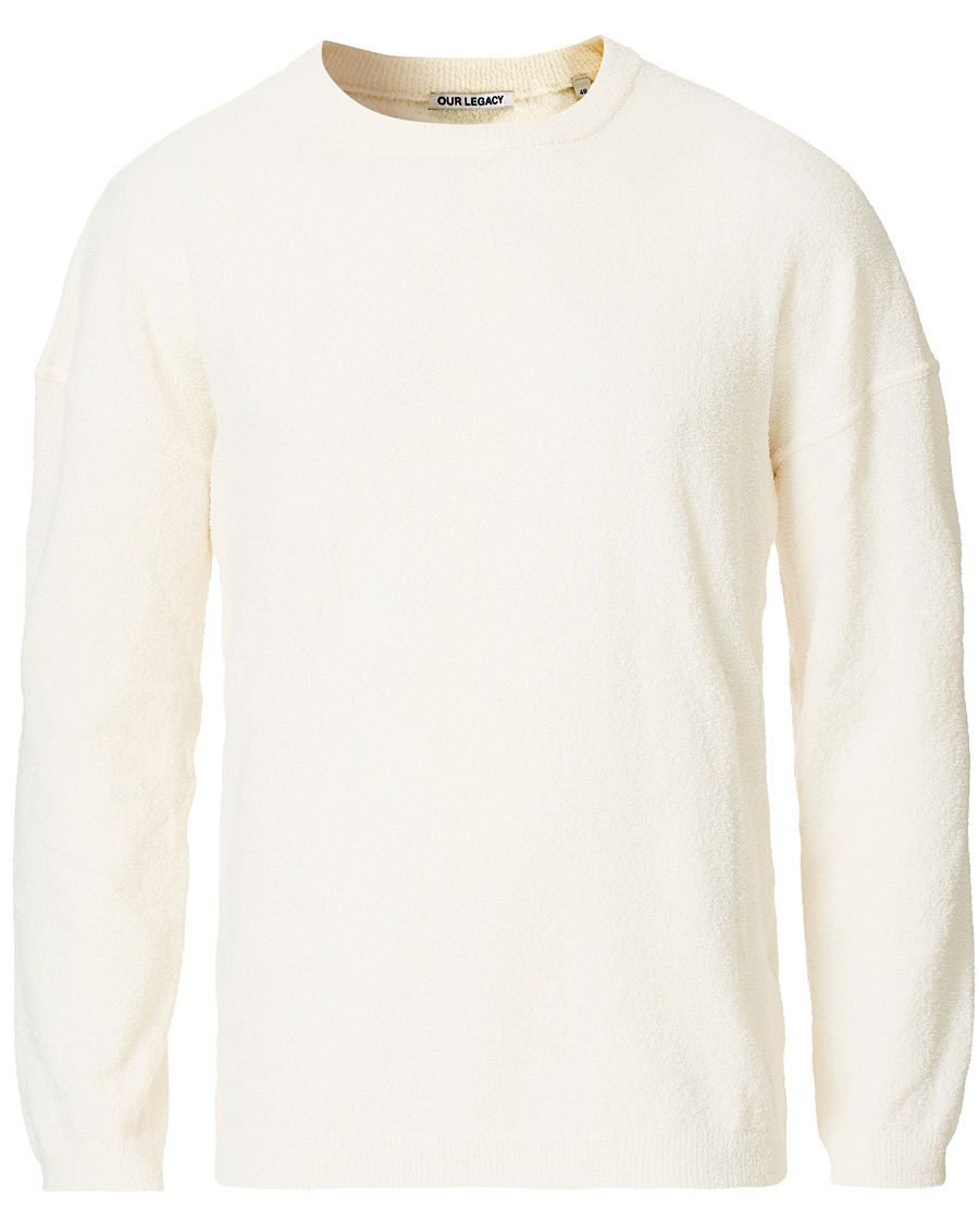 cream white sweatshirt