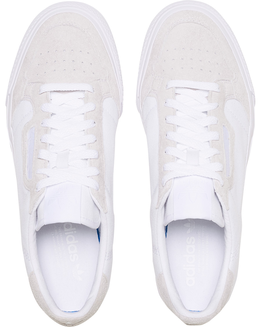 Adidas original continental 80 vulc white best sale